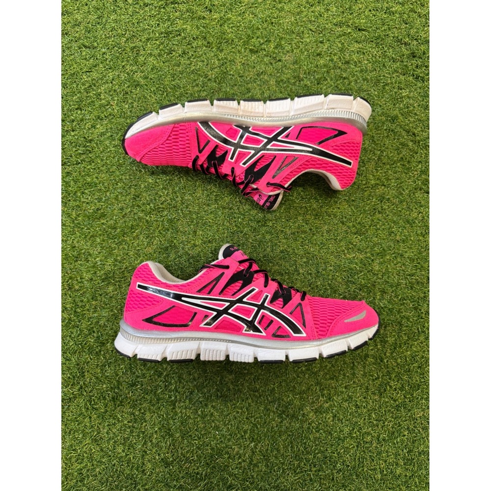 Asics Gel-Blur33 Mens Running Shoes Neon Pink Black T2H6N US 11